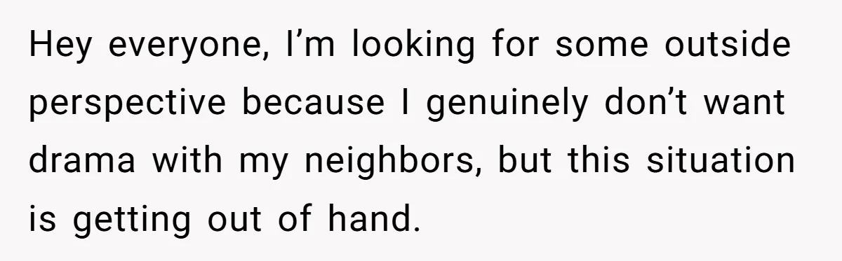 She Refused to Pay for Her Neighbor’s Fence, Then Faced Weekly Property Damage in Return Hey everyone, I’m looking for some outside perspective because I genuinely don’t want drama with my neighbors, but this situation is getting out of hand.