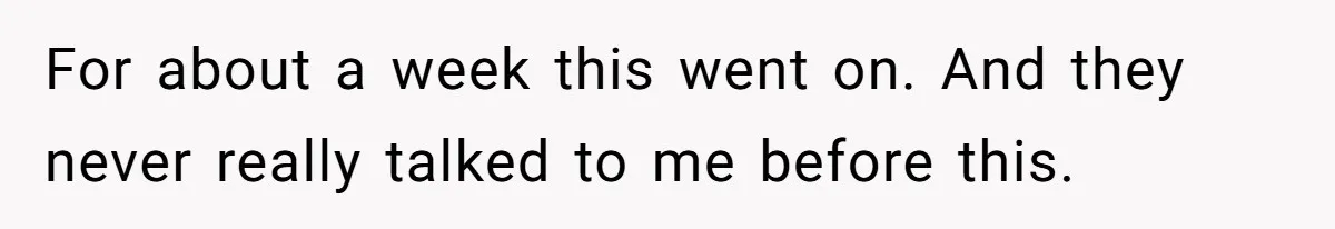 Only Child Refuses To Share Inheritance, Believing They Are Legally Right For about a week this went on. And they never really talked to me before this.