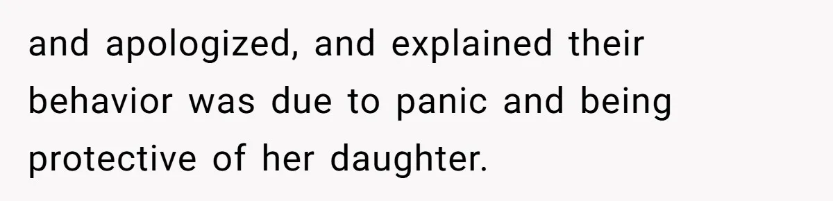 He Didn’t Want to Attend His Girlfriend’s Graduation Because of Her Parents, and It Put Him in a Moral Crossroads and apologized, and explained their behavior was due to panic and being protective of her daughter.