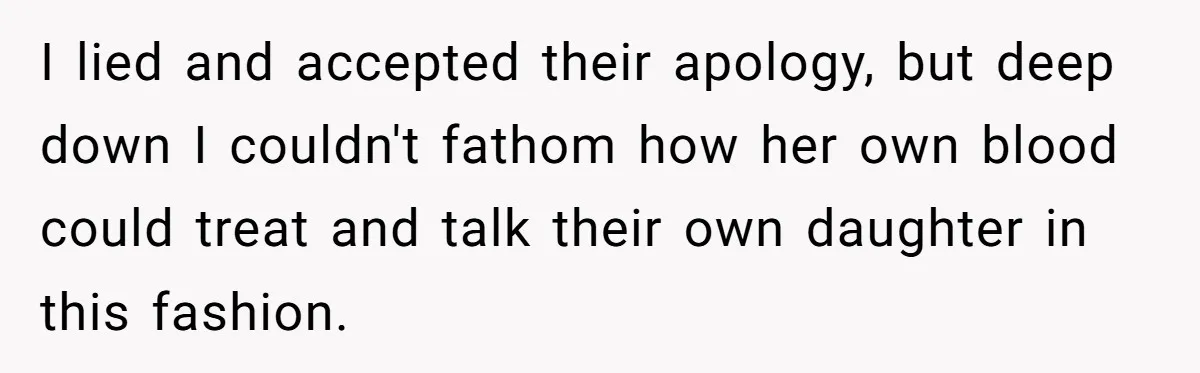 He Didn’t Want to Attend His Girlfriend’s Graduation Because of Her Parents, and It Put Him in a Moral Crossroads I lied and accepted their apology, but deep down I couldn't fathom how her own blood could treat and talk their own daughter in this fashion.