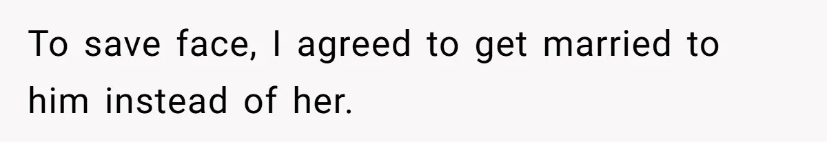 Husband Blamed Wife's Silence As A Failure To Defend Their Marriage To save face, I agreed to get married to him instead of her.