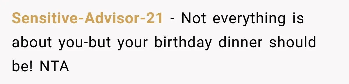Man Leaving Birthday Dinner After Girlfriend Spent the Whole Night Texting Someone Else Sensitive-Advisor-21 − Not everything is about you-but your birthday dinner should be! NTA