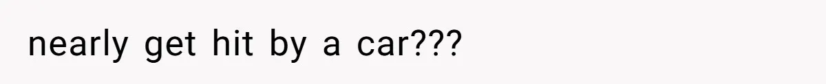Partner Defends A Stressed Mother Against Her Boyfriends Harsh Reaction To A Dangerous Situation nearly get hit by a car???