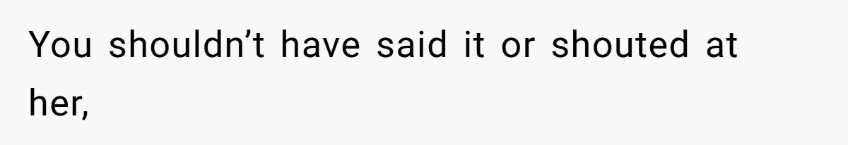 Partner Defends A Stressed Mother Against Her Boyfriends Harsh Reaction To A Dangerous Situation You shouldn’t have said it or shouted at her,