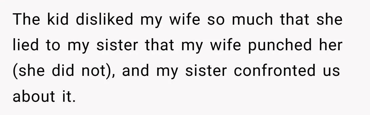 He Flew Across the Country to Help His Sister After Childbirth, Then Realized He’d Been Treated Like Unpaid Staff The kid disliked my wife so much that she lied to my sister that my wife punched her (she did not), and my sister confronted us about it.