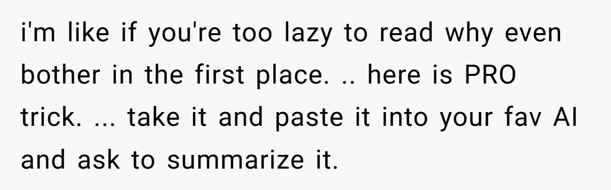 He Thought He’d Landed the Perfect Remote Teaching Job, Until One Paycheck Changed Everything i'm like if you're too lazy to read why even bother in the first place. .. here is PRO trick. ... take it and paste it into your fav AI...
