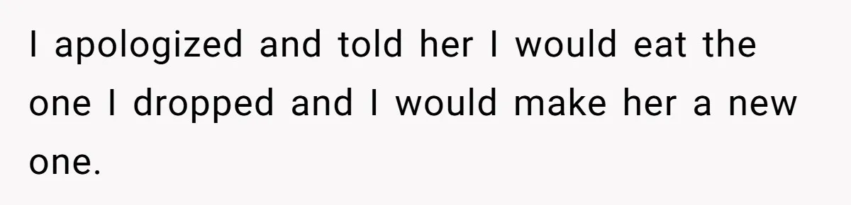 Pregnant Woman Strikes Her Provider In The Kitchen Over A Simple Dropped Sandwich I apologized and told her I would eat the one I dropped and I would make her a new one.