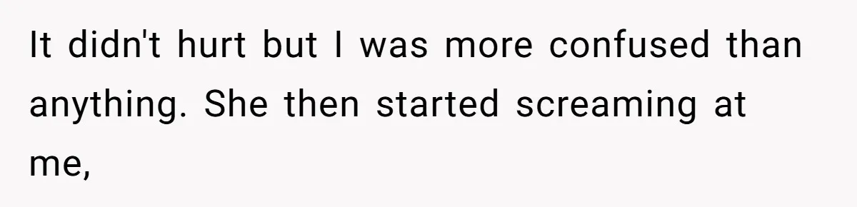 Pregnant Woman Strikes Her Provider In The Kitchen Over A Simple Dropped Sandwich It didn't hurt but I was more confused than anything. She then started screaming at me,