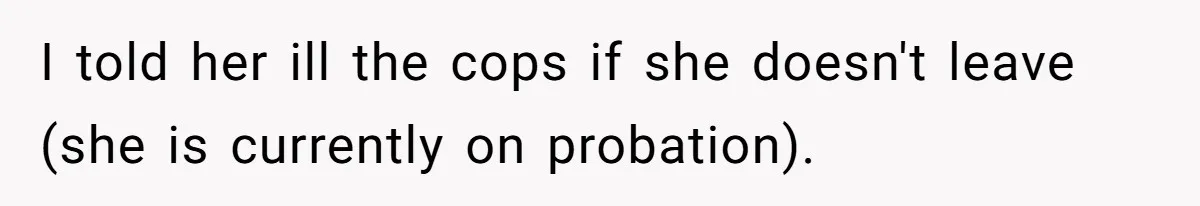 Pregnant Woman Strikes Her Provider In The Kitchen Over A Simple Dropped Sandwich I told her ill the cops if she doesn't leave (she is currently on probation).