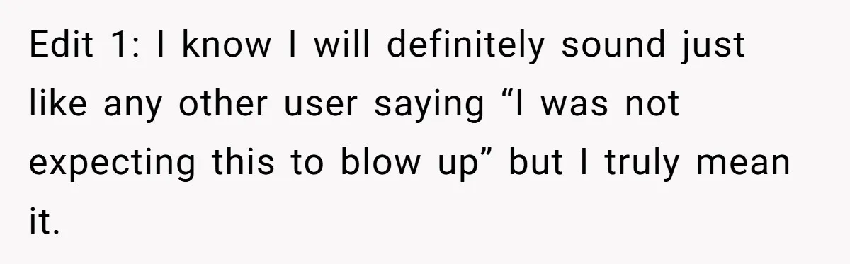 Teen Refuses To Cover Expensive Bill After Father Invites Freeloading Relatives To Sister Celebration Dinner Edit 1: I know I will definitely sound just like any other user saying “I was not expecting this to blow up” but I truly mean it.