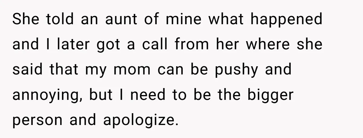 Mom Demands Daughter's Boyfriend Sleep On The Floor In Their Own House She told an aunt of mine what happened and I later got a call from her where she said that my mom can be pushy and annoying, but I need...