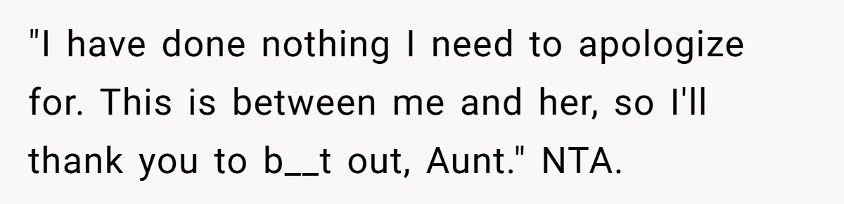Mom Demands Daughter's Boyfriend Sleep On The Floor In Their Own House "I have done nothing I need to apologize for. This is between me and her, so I'll thank you to b__t out, Aunt." NTA.
