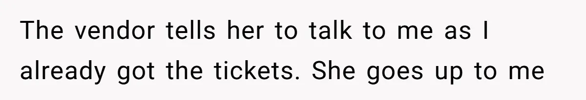 He Won Premium Blue Jays Tickets at a Work Party, Then a Co-Worker Tried to Take Them From Him The vendor tells her to talk to me as I already got the tickets. She goes up to me