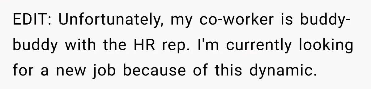 He Won Premium Blue Jays Tickets at a Work Party, Then a Co-Worker Tried to Take Them From Him EDIT: Unfortunately, my co-worker is buddy-buddy with the HR rep. I'm currently looking for a new job because of this dynamic.