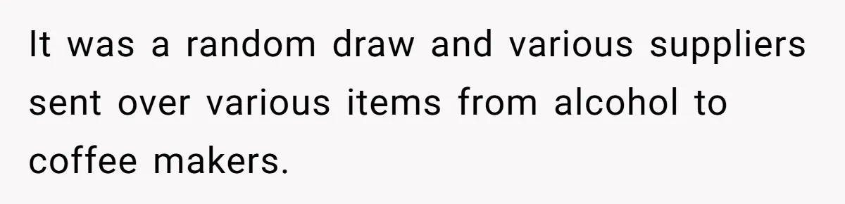 He Won Premium Blue Jays Tickets at a Work Party, Then a Co-Worker Tried to Take Them From Him It was a random draw and various suppliers sent over various items from alcohol to coffee makers.