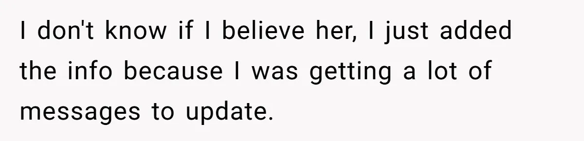 Woman Finds Out Her Husband May Have Fathered Her Best Friend’s Child While She’s Pregnant I don't know if I believe her, I just added the info because I was getting a lot of messages to update.
