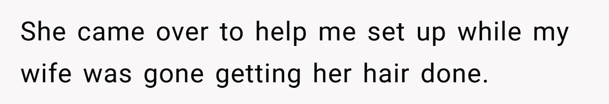 Wife's Best Friend Follows Loyal Husband Inside During Backyard Party And Forces Unexpected Kiss She came over to help me set up while my wife was gone getting her hair done.