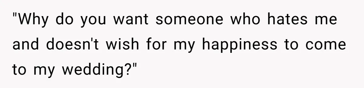 His Kids Boycott His Wedding After He Refuses To Invite Grandma, Family Drama Explodes "Why do you want someone who hates me and doesn't wish for my happiness to come to my wedding?"