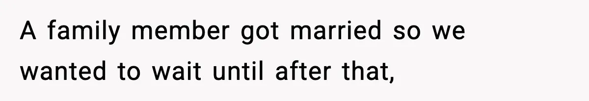 Woman Announces 6-Month Pregnancy A Week After SIL, Now Family Says She Stole The Spotlight A family member got married so we wanted to wait until after that,
