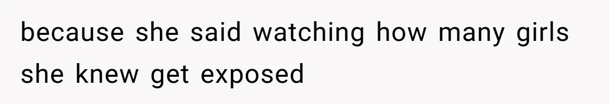 Boyfriend Breaks One Rule About Their Private Videos, Now Relationship Is On The Edge because she said watching how many girls she knew get exposed