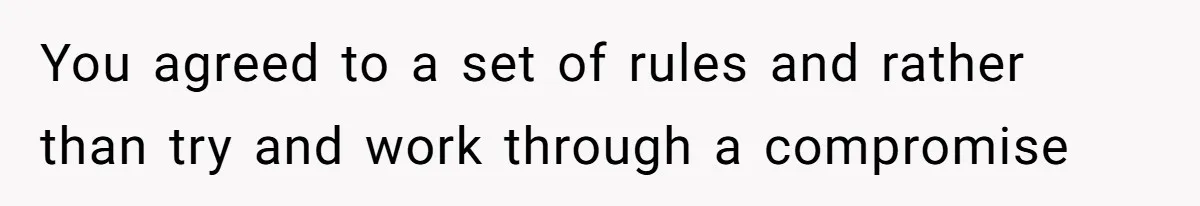 Boyfriend Breaks One Rule About Their Private Videos, Now Relationship Is On The Edge You agreed to a set of rules and rather than try and work through a compromise