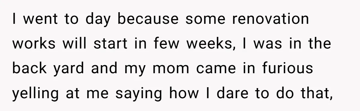 Locked Out of the Legacy: When "Mom’s House" Is Actually Yours I went to day because some renovation works will start in few weeks, I was in the back yard and my mom came in furious yelling at me saying how...