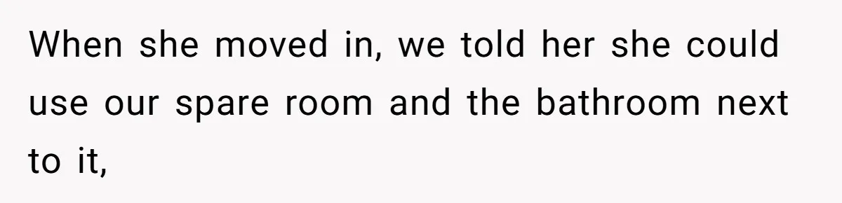 She Let Her Sister Stay “Temporarily,” and a Year Later She Feels Like a Guest in Her Own Home When she moved in, we told her she could use our spare room and the bathroom next to it,
