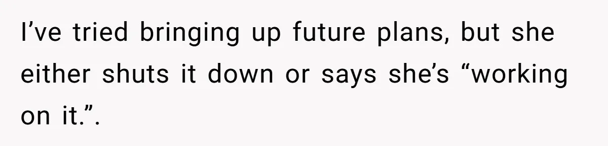 She Let Her Sister Stay “Temporarily,” and a Year Later She Feels Like a Guest in Her Own Home I’ve tried bringing up future plans, but she either shuts it down or says she’s “working on it.”.