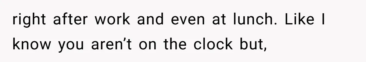 Man Defends Off-Clock Gym Clothes After Coworker Claims Seeing Them Is "Unprofessional" right after work and even at lunch. Like I know you aren’t on the clock but,