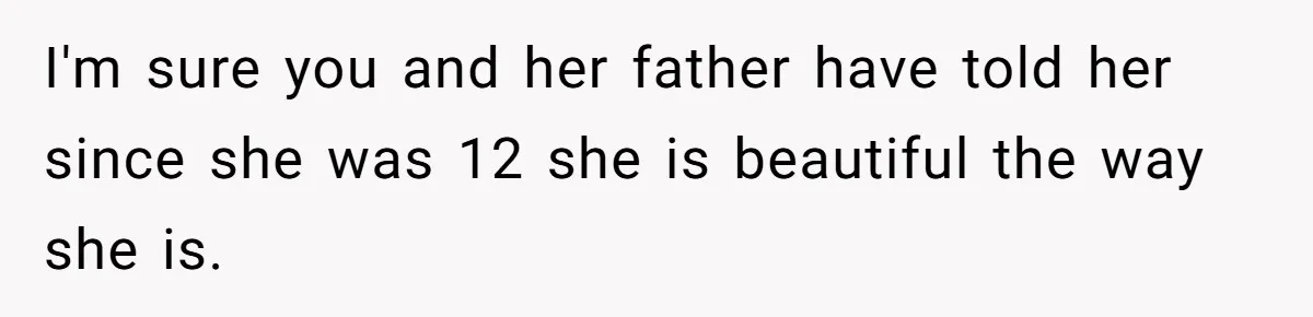Mother Lets Daughter Get Lip Injections At 17, Now Ex-Husband Wants To Limit Her Visitation I'm sure you and her father have told her since she was 12 she is beautiful the way she is.