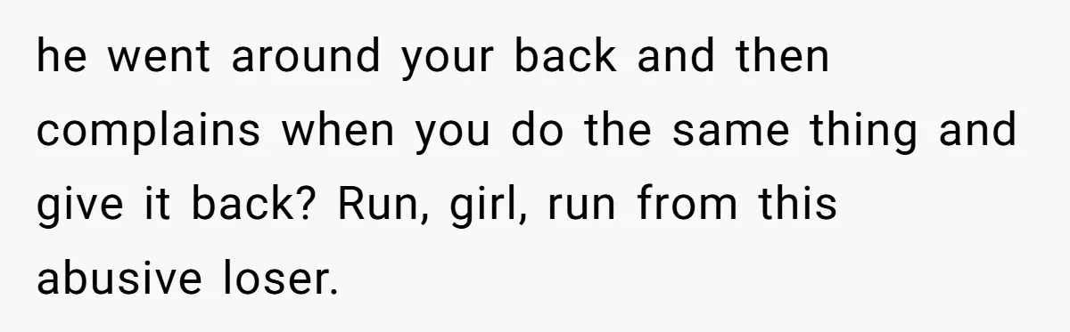 Woman Returns Money Her Husband Took From Her Family For Attending Their Cookout he went around your back and then complains when you do the same thing and give it back? Run, girl, run from this abusive loser.