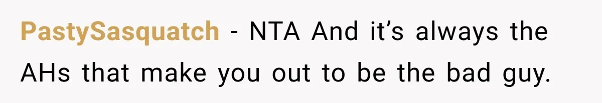She Locked Her Office After Staff Treated It Like a Break Room, Now They’re Calling Her “Dramatic” PastySasquatch − NTA And it’s always the AHs that make you out to be the bad guy.