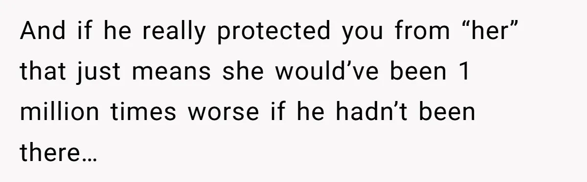 Dad Overlooks Daughter All Her Childhood, Somehow Suddenly Wants Her At Anniversary Party And if he really protected you from “her” that just means she would’ve been 1 million times worse if he hadn’t been there…
