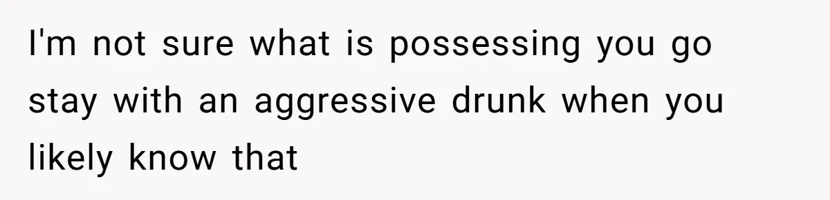 She Hit Him First at a Party, but When He Pushed Her Away, It Ended With a Broken Jaw I'm not sure what is possessing you go stay with an aggressive drunk when you likely know that