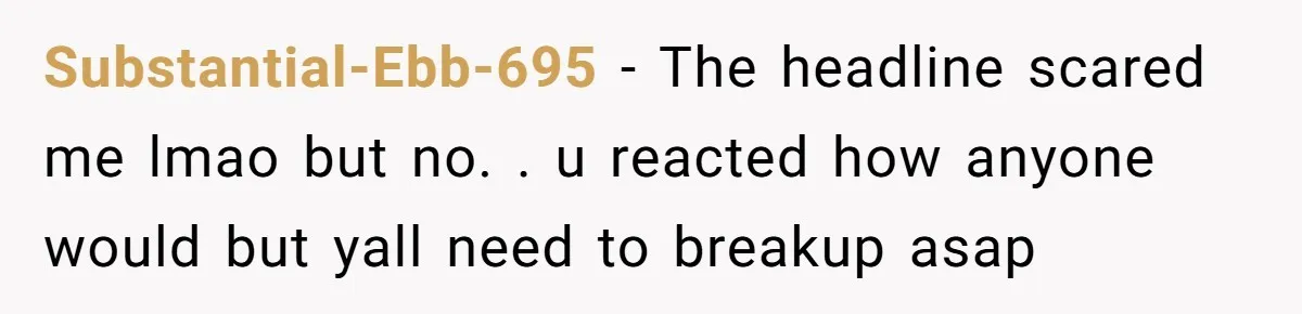 She Hit Him First at a Party, but When He Pushed Her Away, It Ended With a Broken Jaw Substantial-Ebb-695 − The headline scared me lmao but no. . u reacted how anyone would but yall need to breakup asap