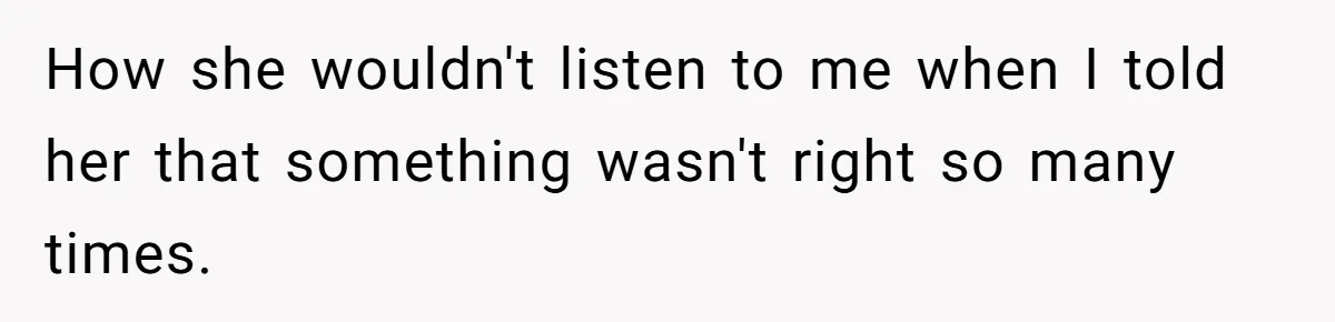 21-Year-Old Tenant Faced An Unexpected Stranger Demanding Entry To Her Home How she wouldn't listen to me when I told her that something wasn't right so many times.