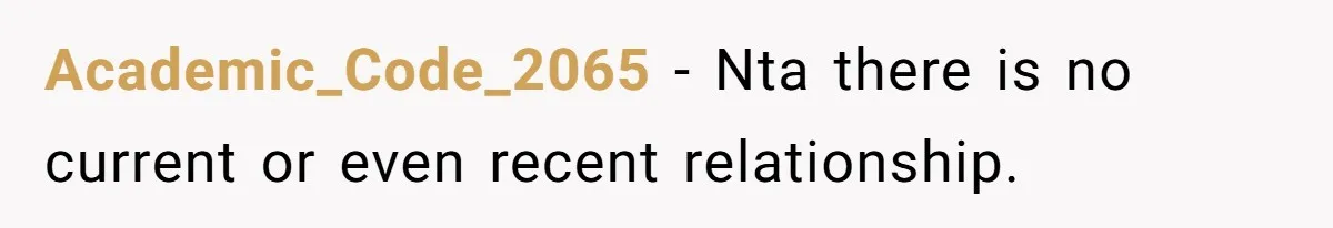 The Ridiculous Request Of A Former College Love Who Ghosted For A Decade But Back For A Nap Academic_Code_2065 − Nta there is no current or even recent relationship.