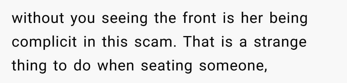 Couple Refuses To Pay Diner Bill Because Of Extra $9, Police Agrees And Lets Them Go without you seeing the front is her being complicit in this scam. That is a strange thing to do when seating someone,