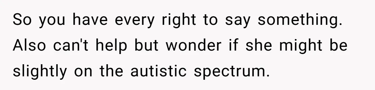 Husband Calls Wife’s Taylor Swift Obsession A ‘Cult,’ Now She Says He Doesn’t Support Her So you have every right to say something. Also can't help but wonder if she might be slightly on the autistic spectrum.