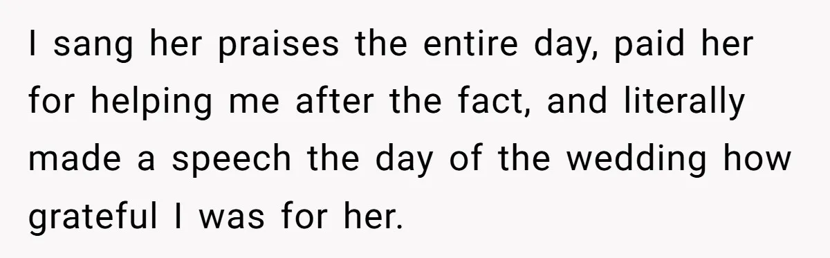 Cousin Keeps Insulting Her Wedding, She Fires Back With ‘At Least I’m Still Married’ I sang her praises the entire day, paid her for helping me after the fact, and literally made a speech the day of the wedding how grateful I was for...