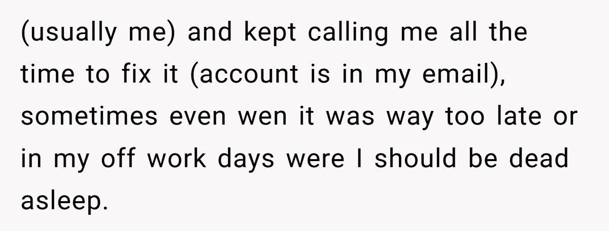 A Man Wouldn’t Let His Nephew Sleep Over Netflix, So the Nephew Finally Drew the Line (usually me) and kept calling me all the time to fix it (account is in my email), sometimes even wen it was way too late or in my off work...