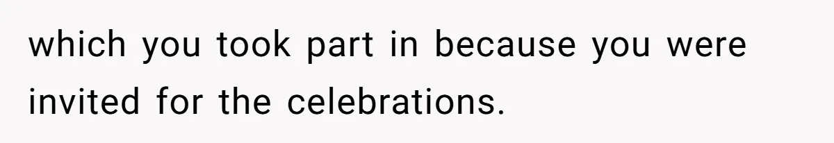 Father Accuses Daughter Of Being Selfish For Not Sacrificing Her Health To Bake Two Cakes which you took part in because you were invited for the celebrations.