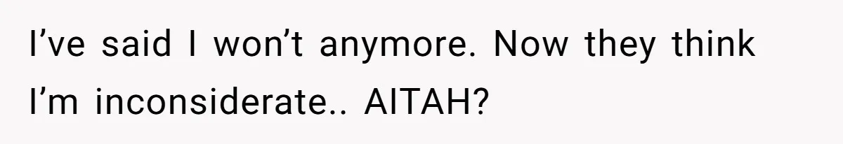 She Refused to Wear a Hijab at Home for a “Temporary” Guest, and Now Her Family Says She’s Being Inconsiderate I’ve said I won’t anymore. Now they think I’m inconsiderate.. AITAH?