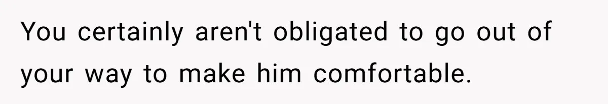 She Refused to Wear a Hijab at Home for a “Temporary” Guest, and Now Her Family Says She’s Being Inconsiderate You certainly aren't obligated to go out of your way to make him comfortable.