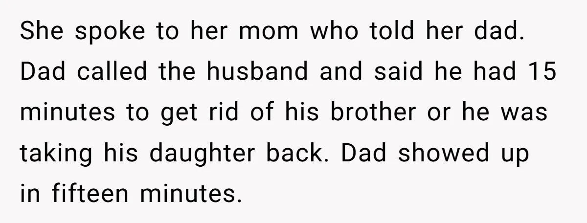 She Refused to Wear a Hijab at Home for a “Temporary” Guest, and Now Her Family Says She’s Being Inconsiderate She spoke to her mom who told her dad. Dad called the husband and said he had 15 minutes to get rid of his brother or he was taking his...