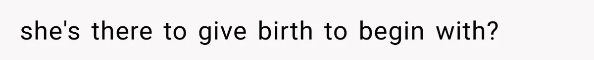 Sister Labeled "Horrible Aunt" For Debunking The Disneyland Lifetime Pass Conspiracy she's there to give birth to begin with?