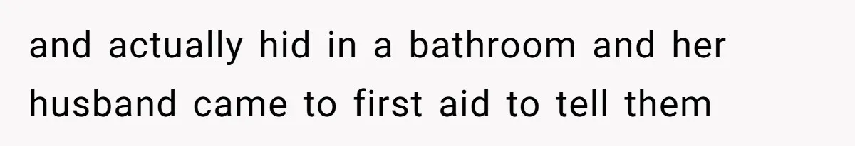 Sister Labeled "Horrible Aunt" For Debunking The Disneyland Lifetime Pass Conspiracy and actually hid in a bathroom and her husband came to first aid to tell them