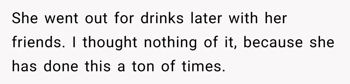 Dad Finds It Incredibly Difficult To Tell 3-Year-Old Son What Happened To His Mom She went out for drinks later with her friends. I thought nothing of it, because she has done this a ton of times.