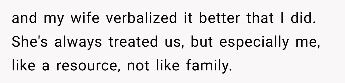 Father Refuses To Give Trans Daughter Inherited Ring, Believing She Transitioned For The Inheritance and my wife verbalized it better that I did. She's always treated us, but especially me, like a resource, not like family.