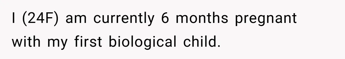 Woman Helps Stepdaughter Through Her First Period, But Her Mom Calls It "Trying To Be The Better Parent" I (24F) am currently 6 months pregnant with my first biological child.